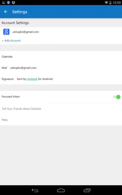Microsoft Outlook android App screenshot 1